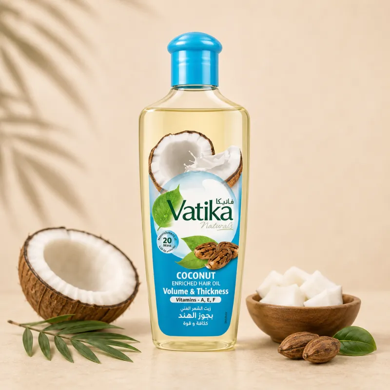 Huile de coco pour cheveux - Vatika