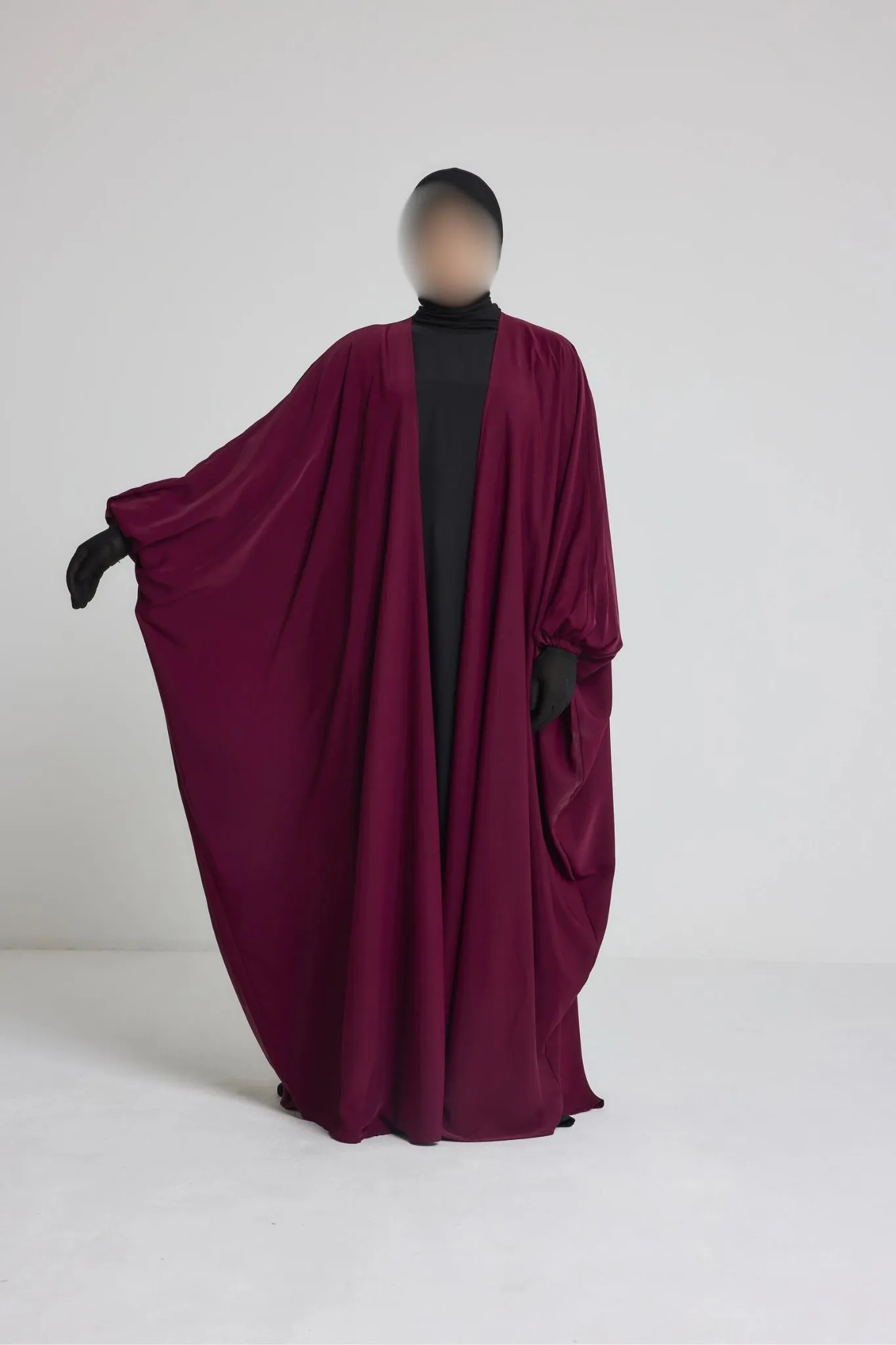 Kimono manche serré en soie de médine - Image 14