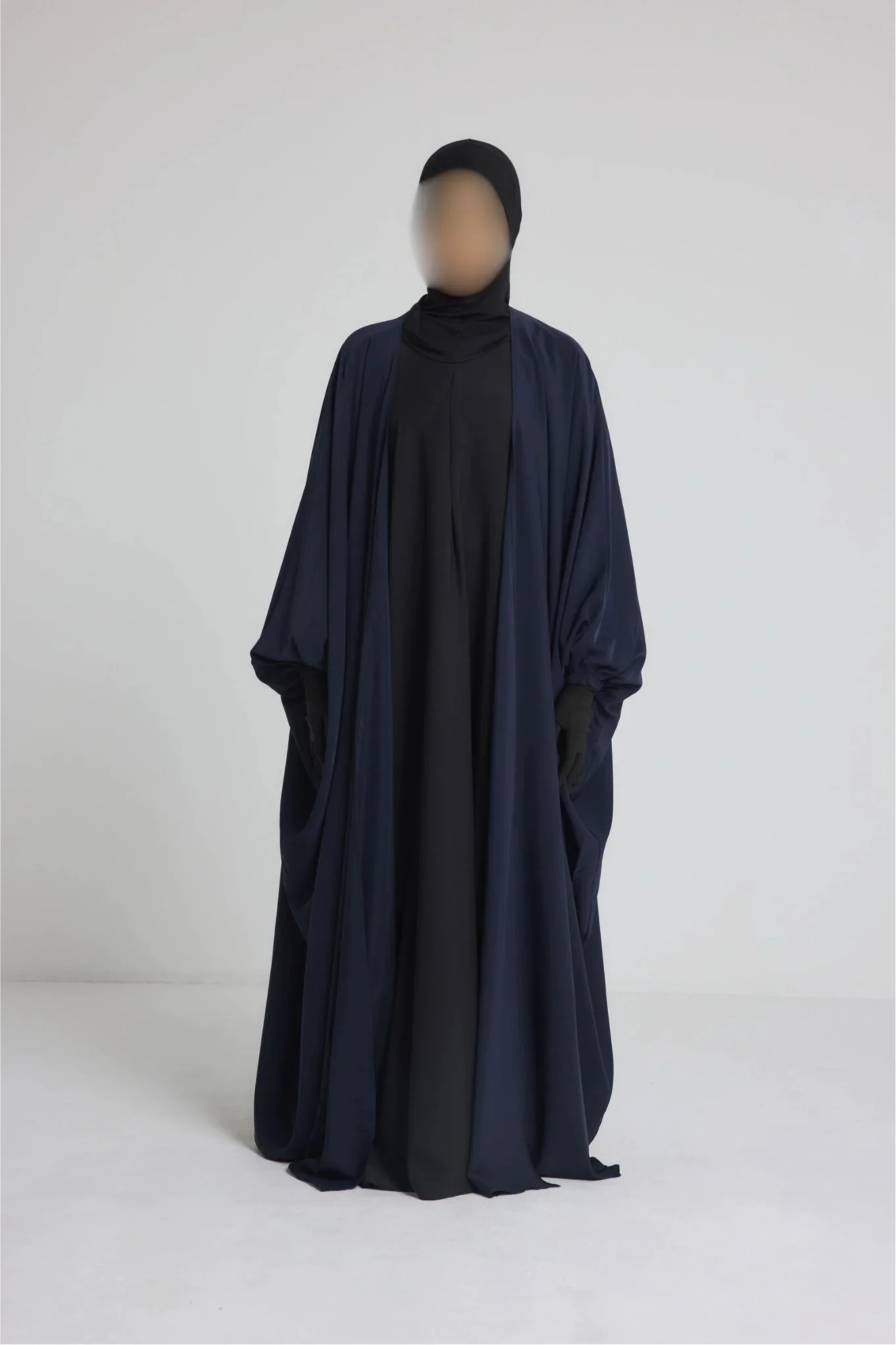 Kimono manche serré en soie de médine - Image 4