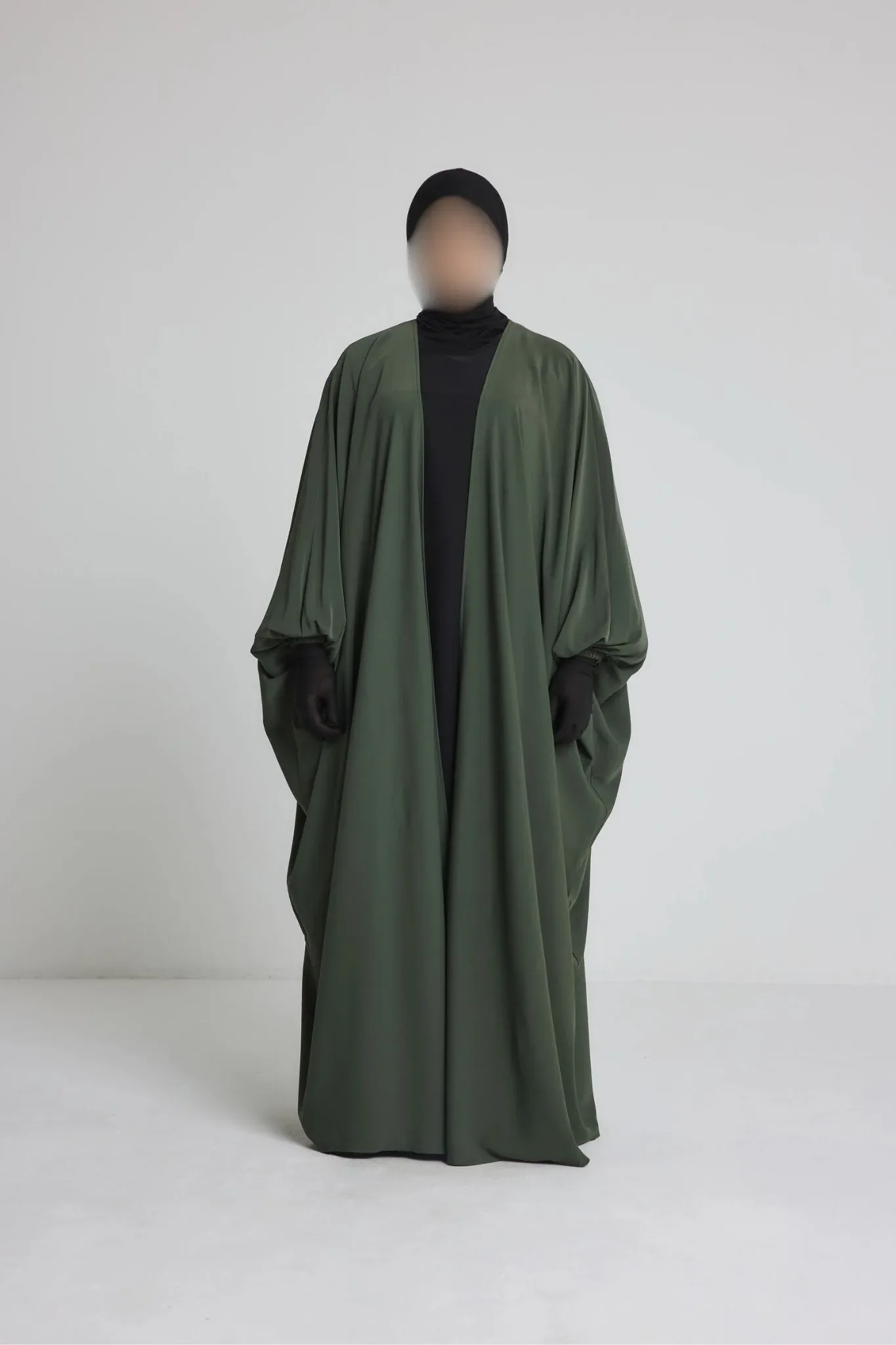 Kimono manche serré en soie de médine - Image 7
