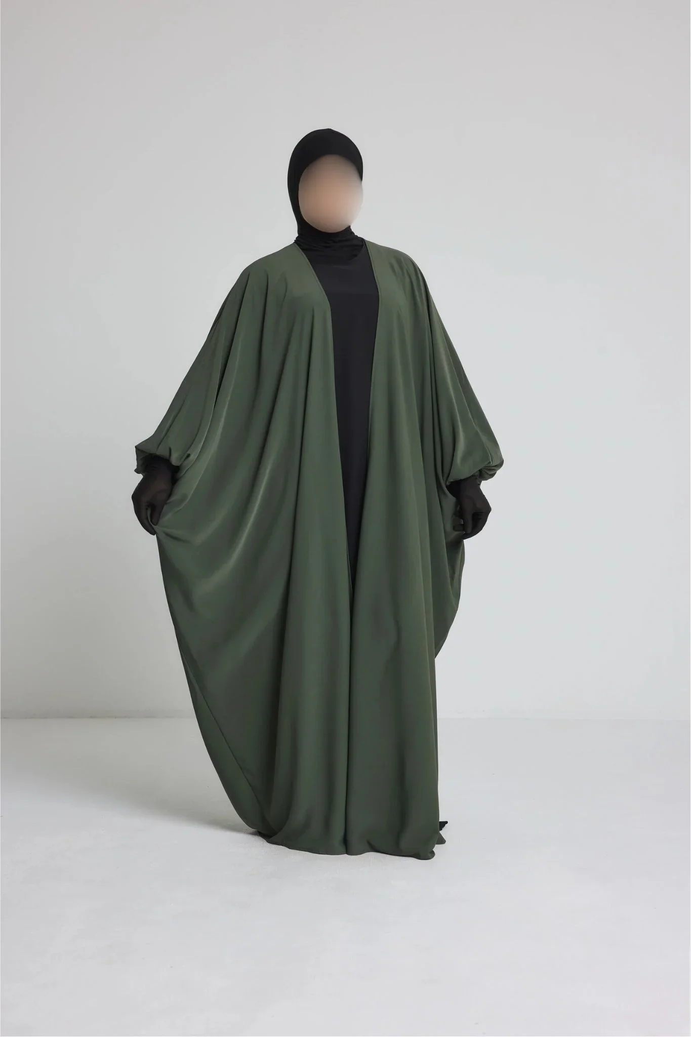 Kimono manche serré en soie de médine - Image 8