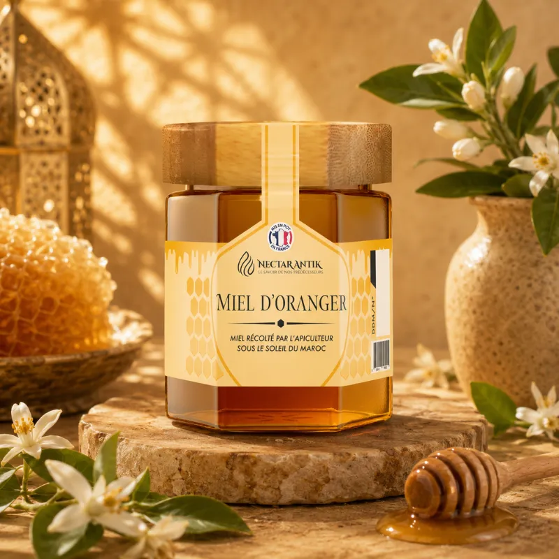 Miel d’Oranger du Maroc - Nectar Antik