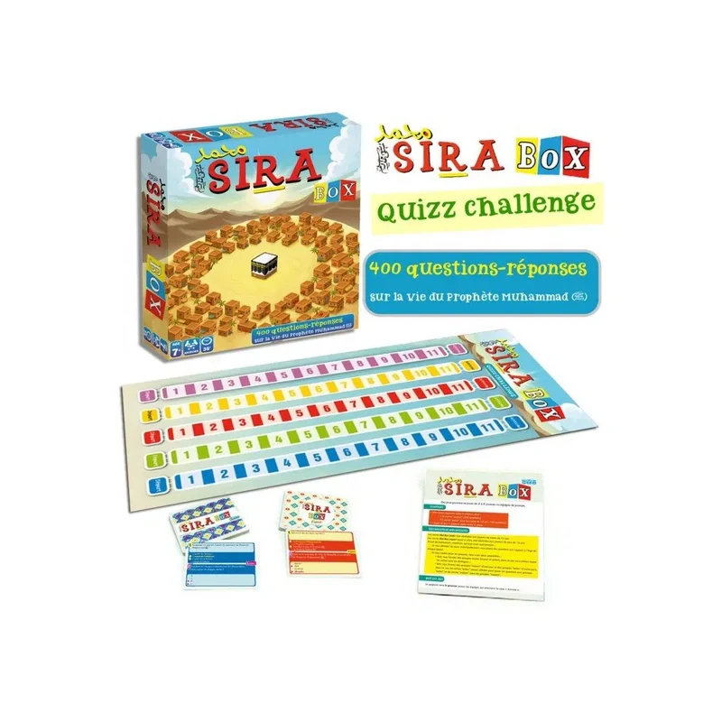 Sira Box - Jeu de Société - 400 Questions et Réponses sur la Vie du Prophète Muhammad (sws) - Image 3