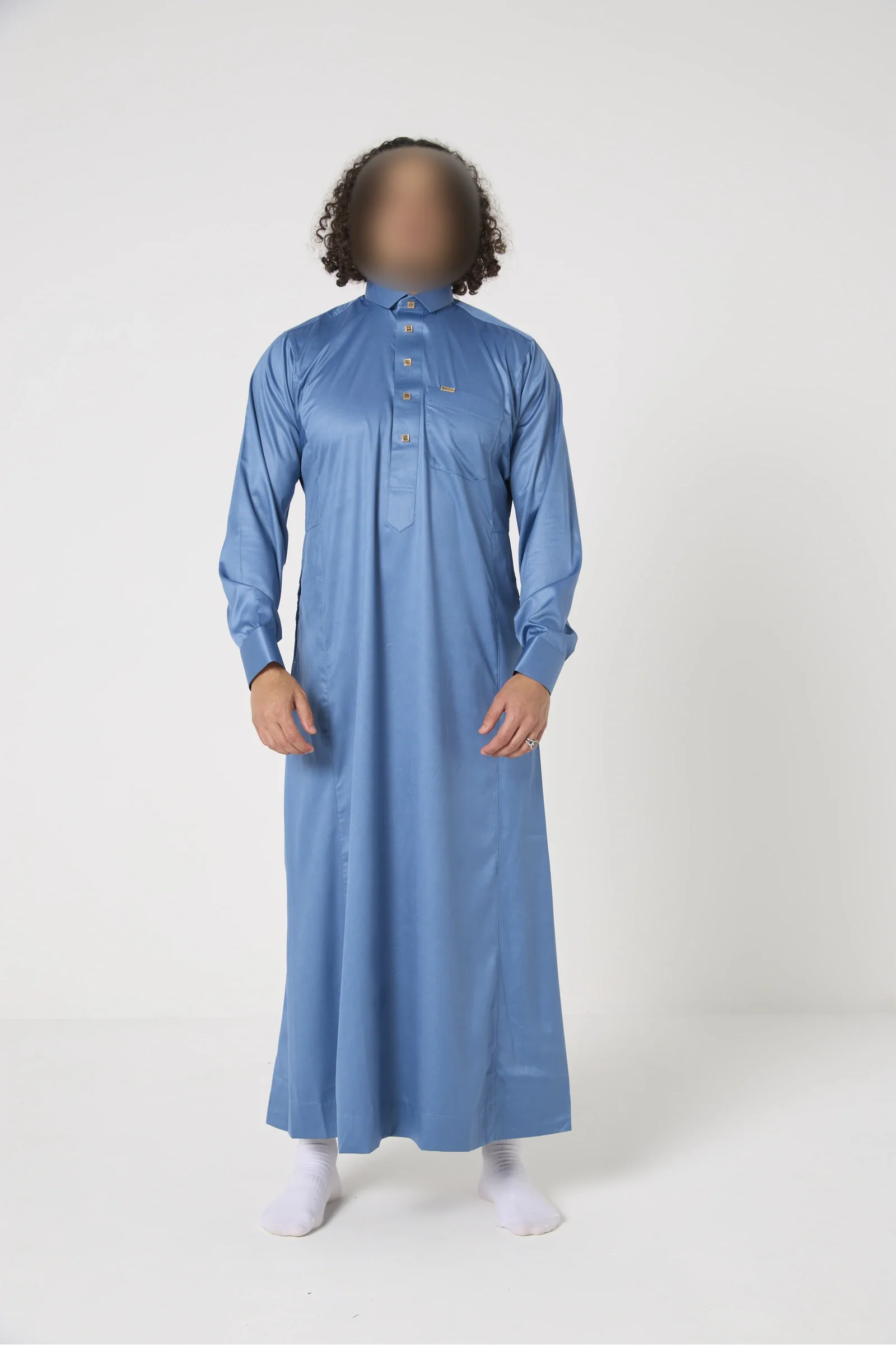 Qamis Al Haramain col sans pantalon - Image 4