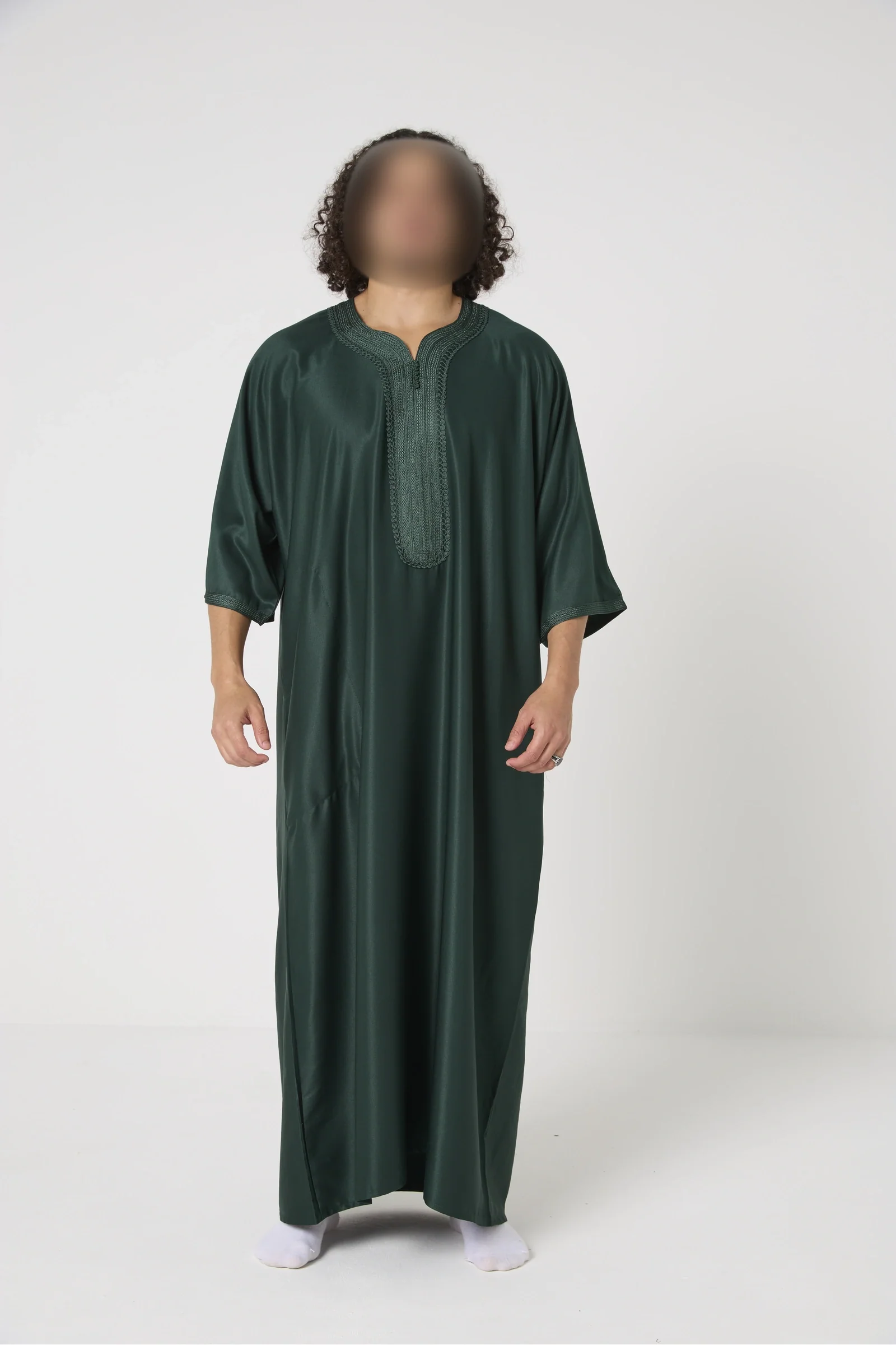 Qamis Marocain col orné - Image 16