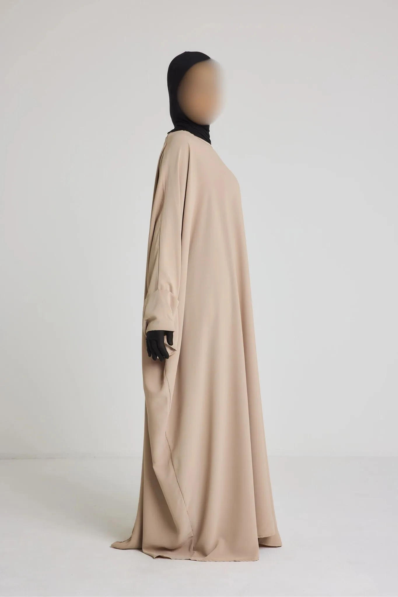 Robe Nour - large et manche large avec bouton - Image 14