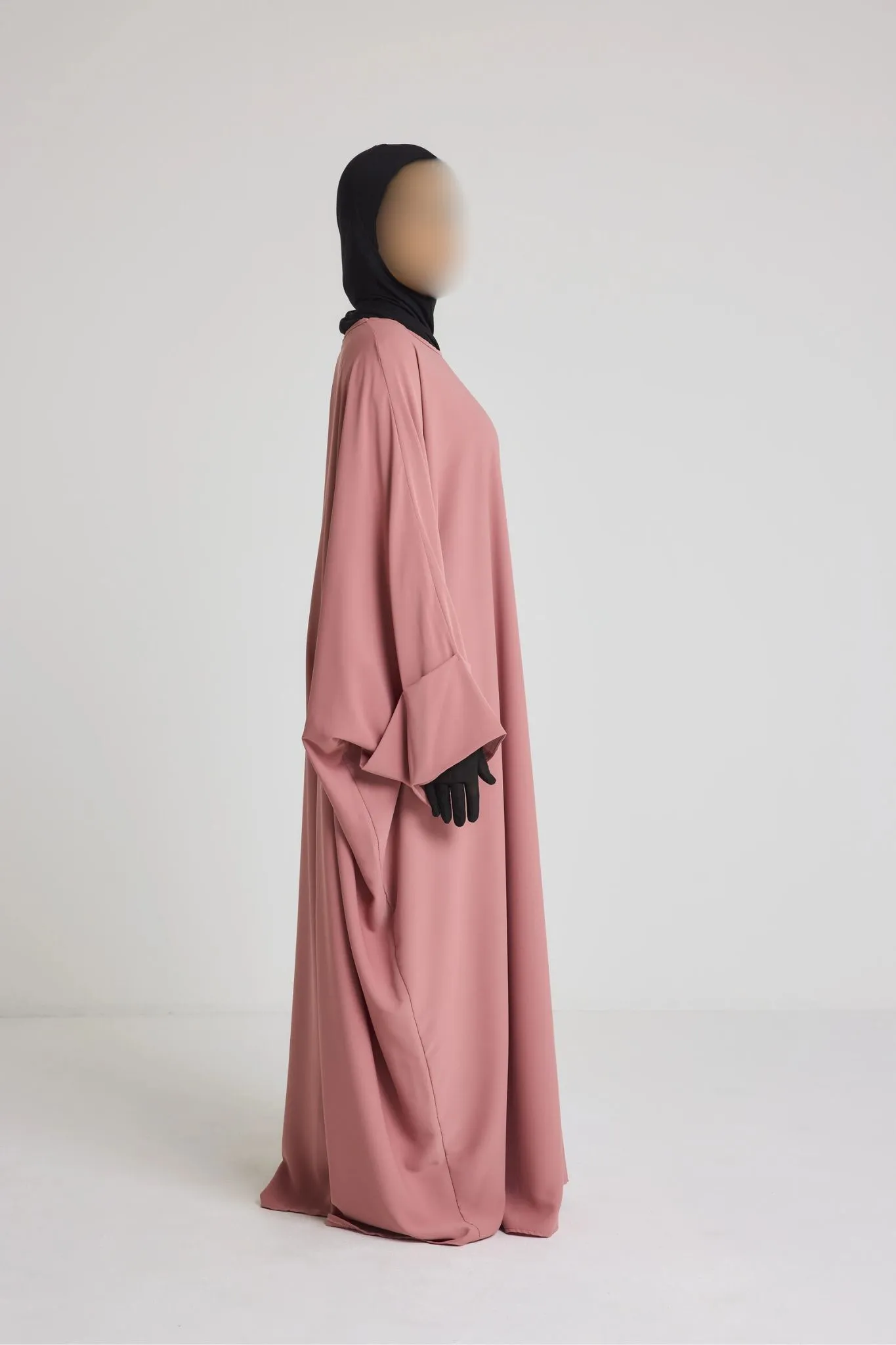 Robe Nour - large et manche large avec bouton - Image 20