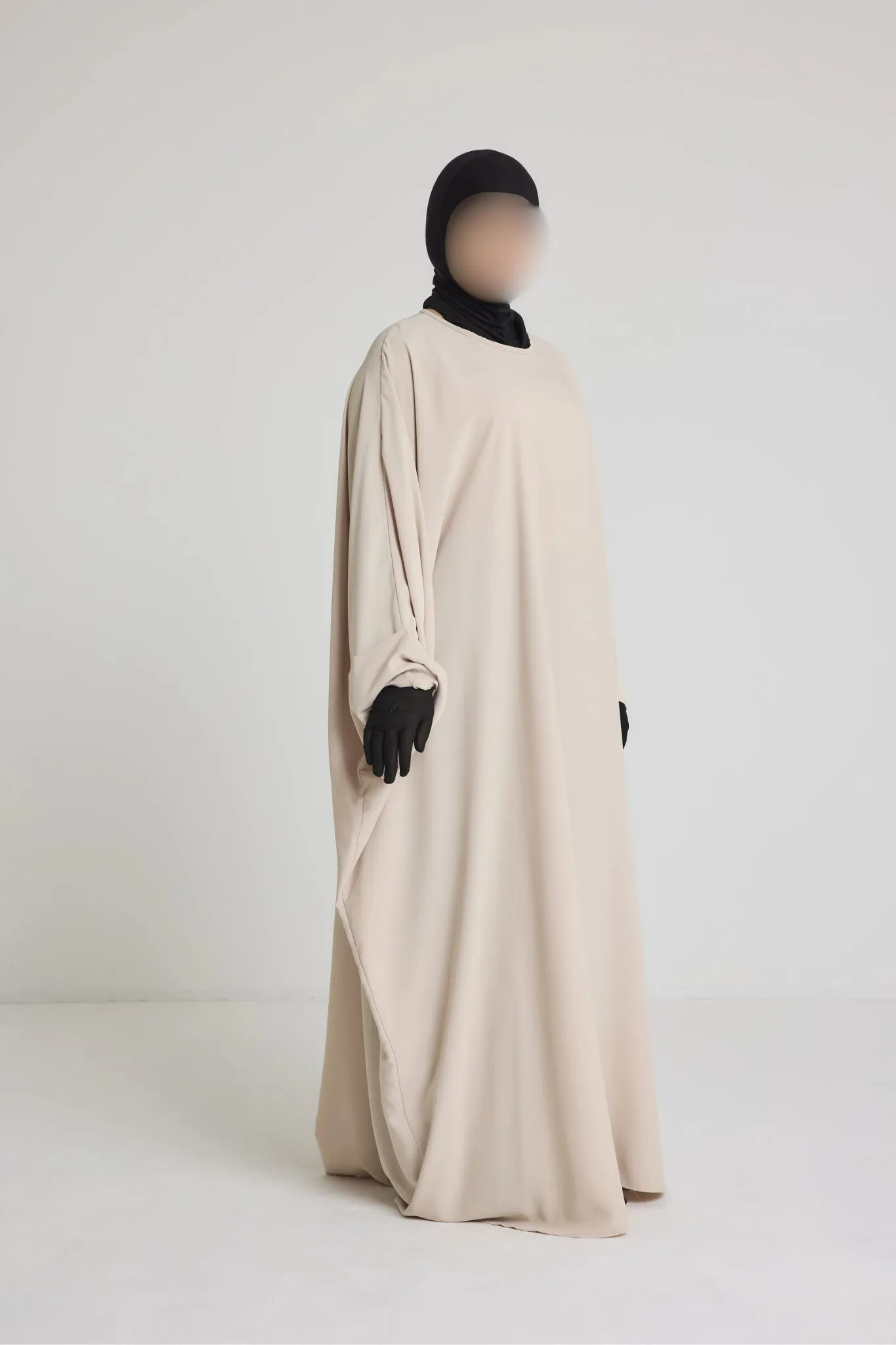 Robe Nour - large et manche large avec bouton - Image 29