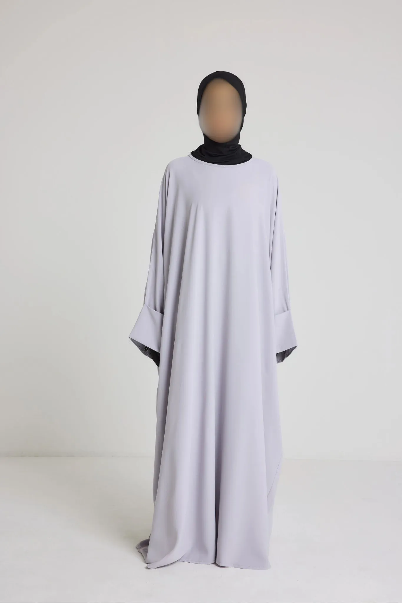 Robe Nour - large et manche large avec bouton - Image 31