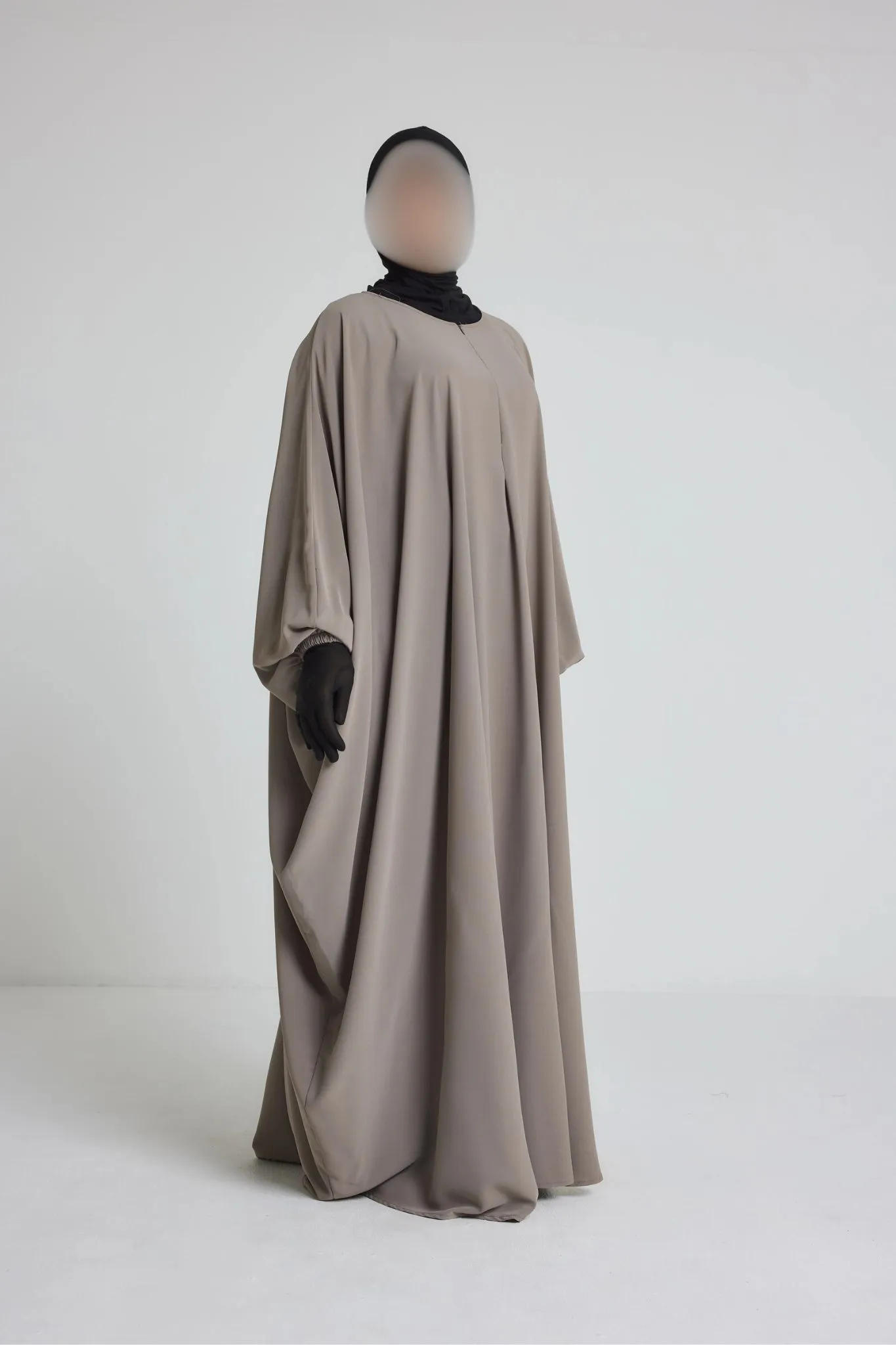 Robe Syhem avec zip - large et manche serrée - Image 11