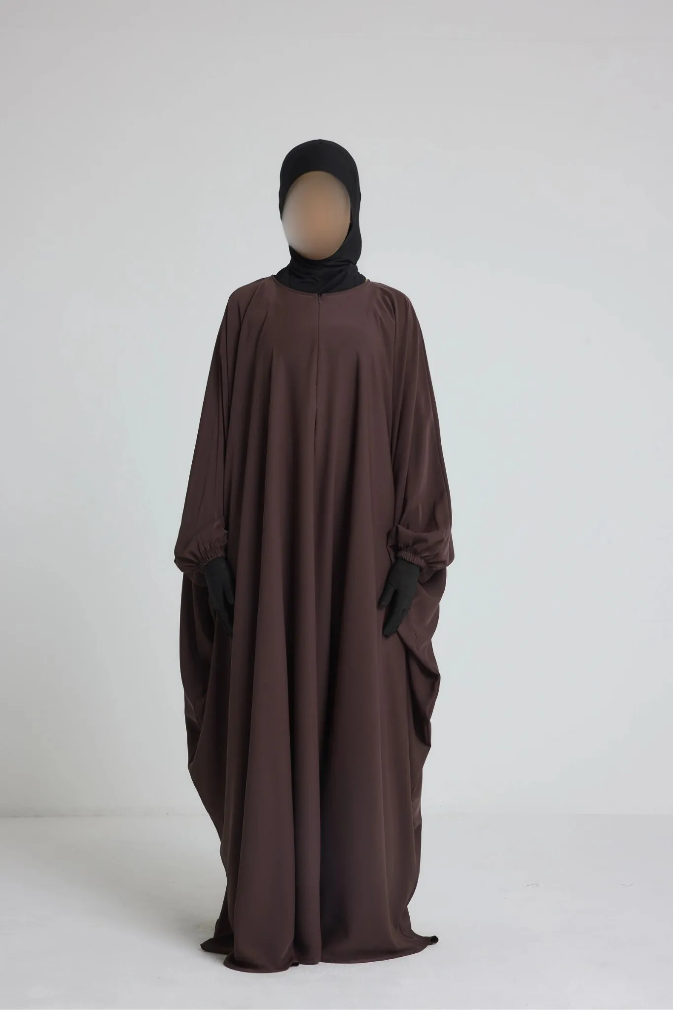 Robe Syhem avec zip - large et manche serrée - Image 13