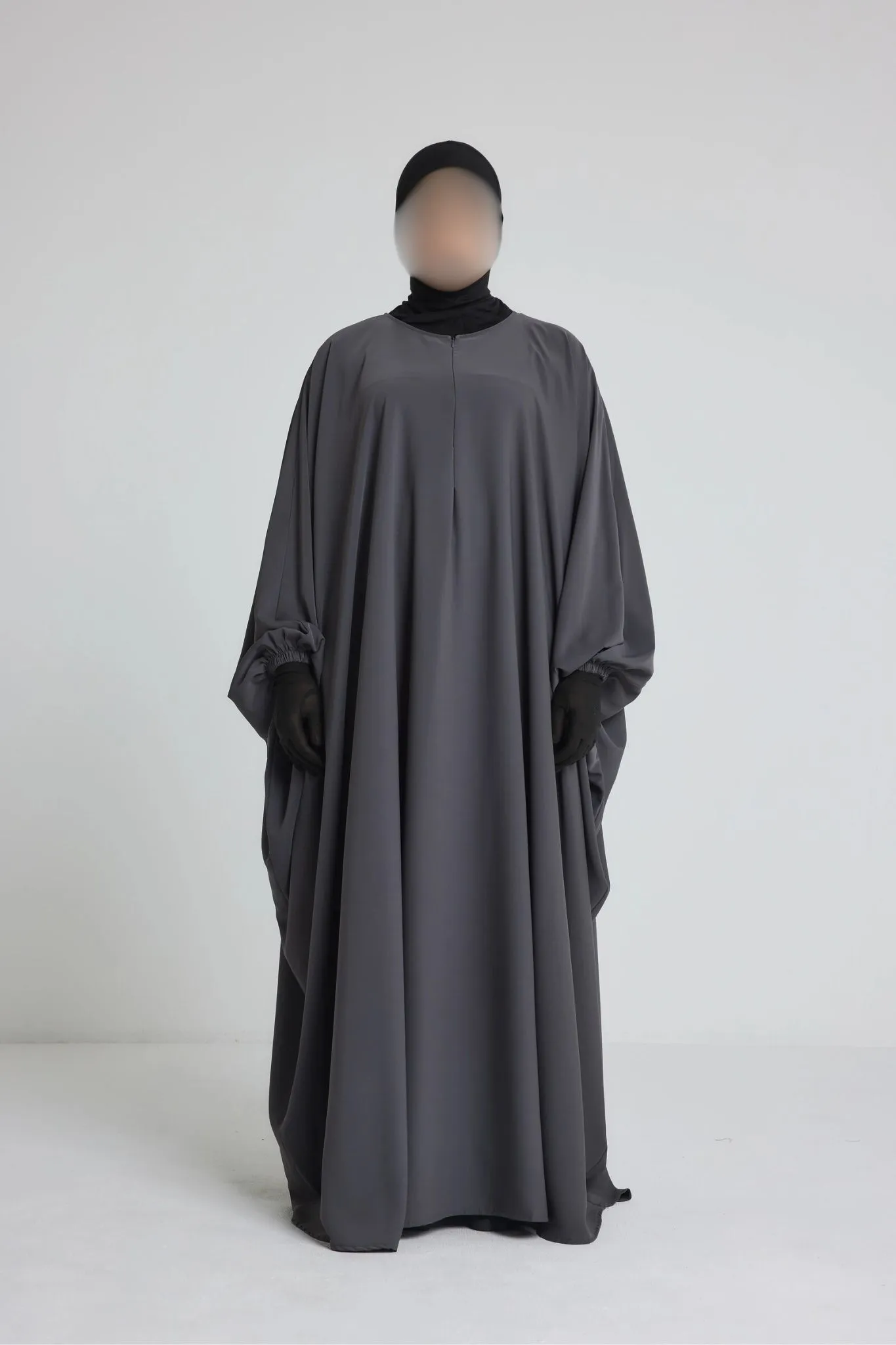 Robe Syhem avec zip - large et manche serrée - Image 16