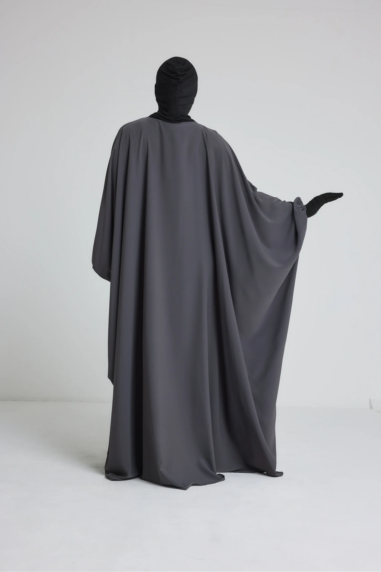 Robe Syhem avec zip - large et manche serrée - Image 18