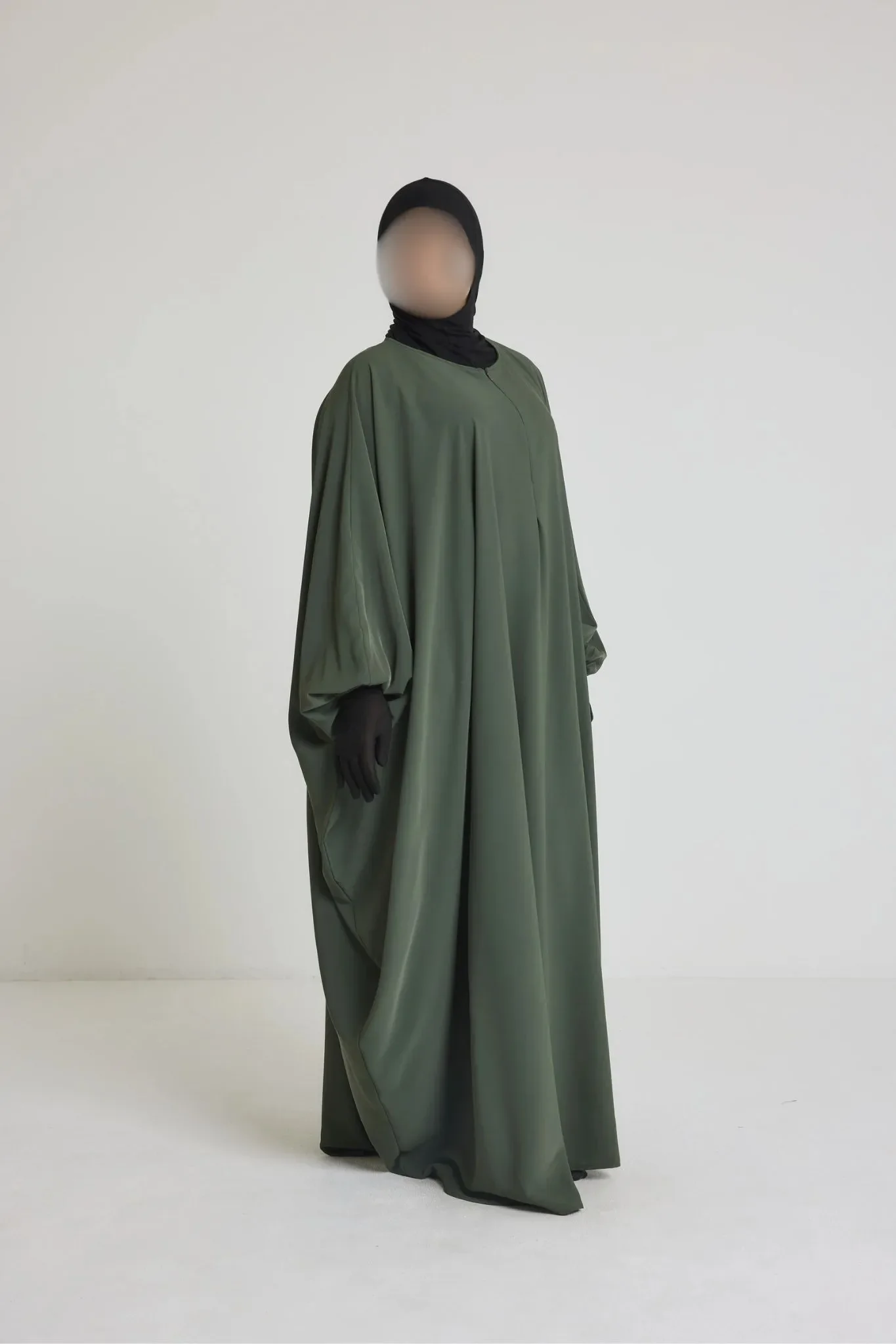 Robe Syhem avec zip - large et manche serrée - Image 22