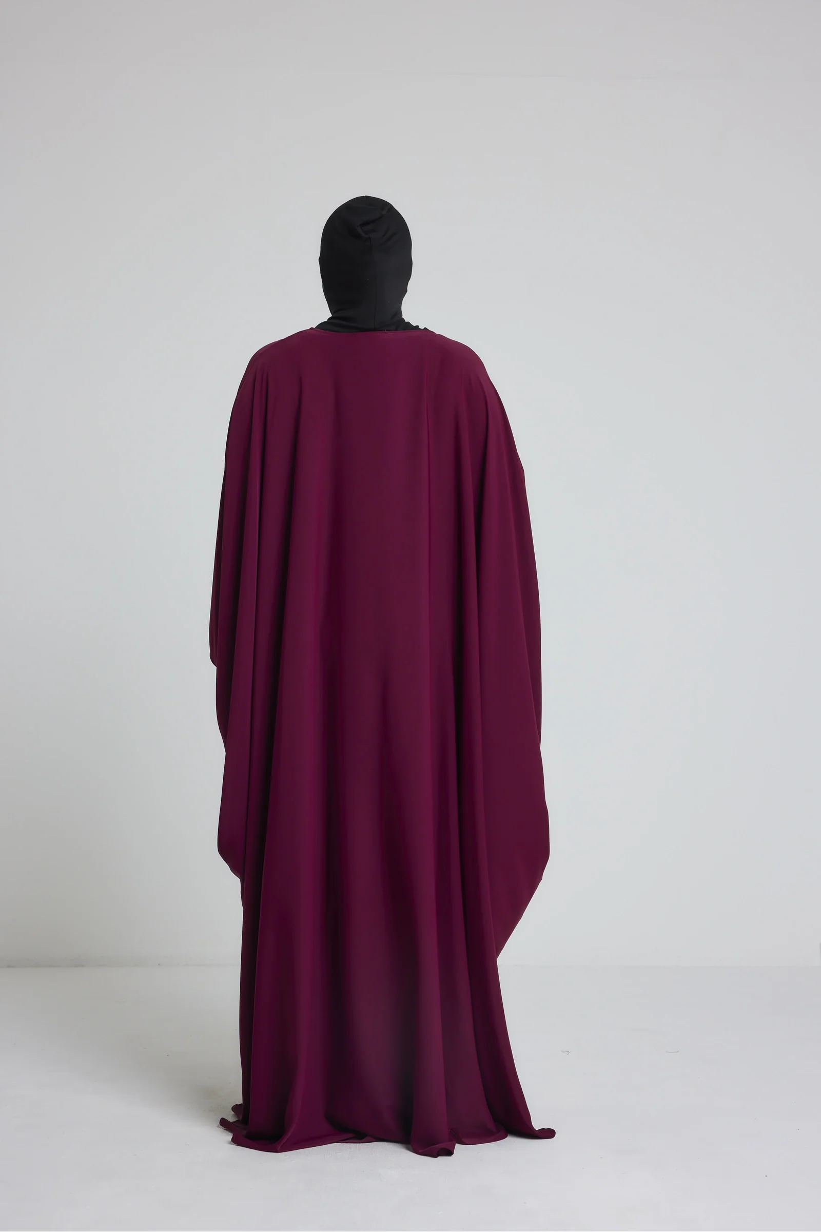 Robe Syhem avec zip - large et manche serrée - Image 3