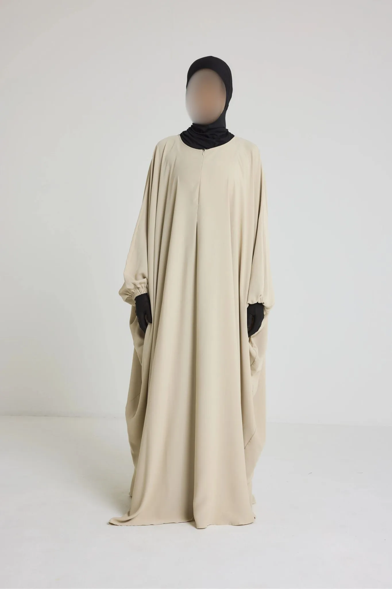 Robe Syhem avec zip - large et manche serrée - Image 4