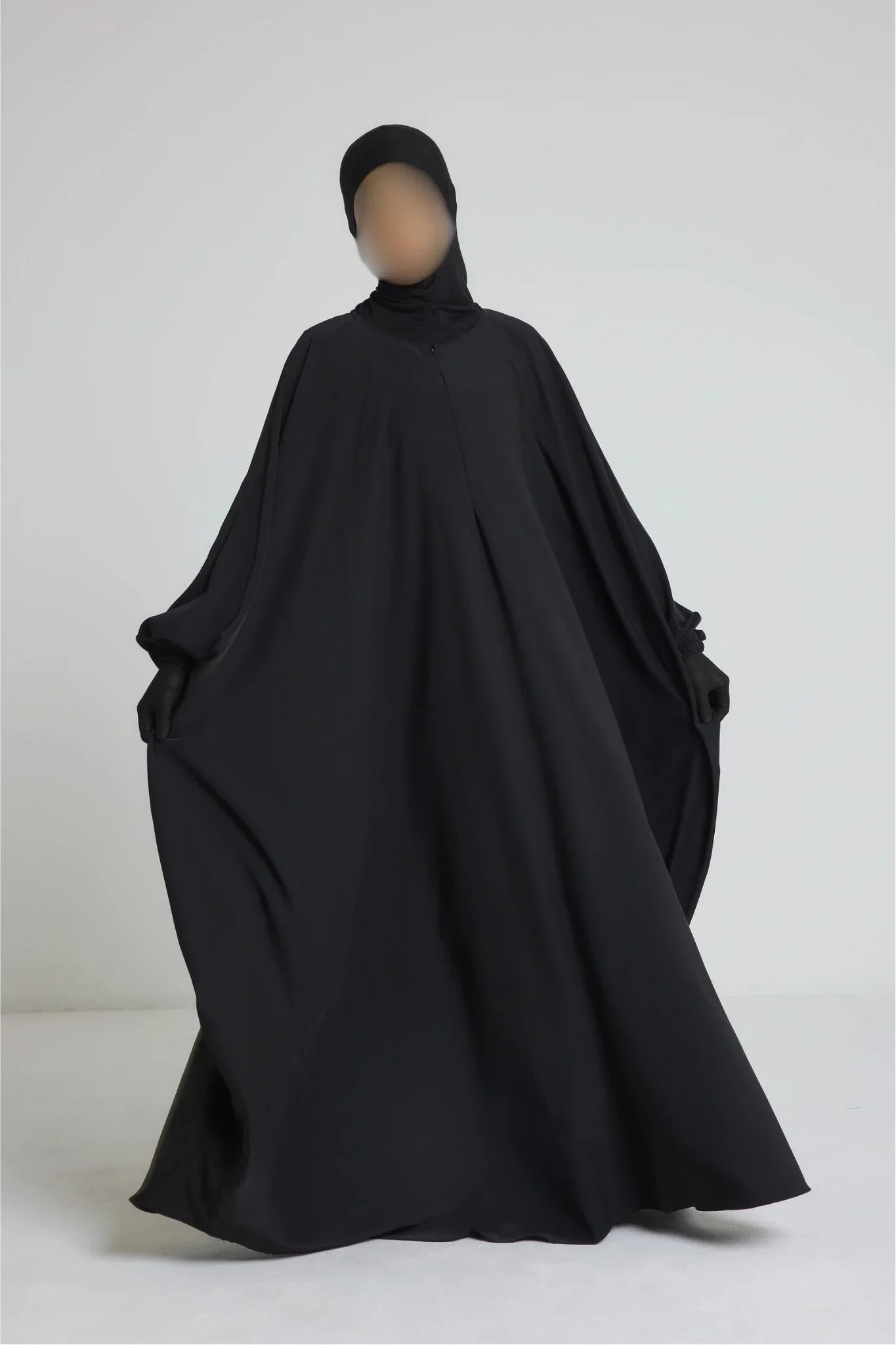 Robe Syhem avec zip - large et manche serrée - Image 8